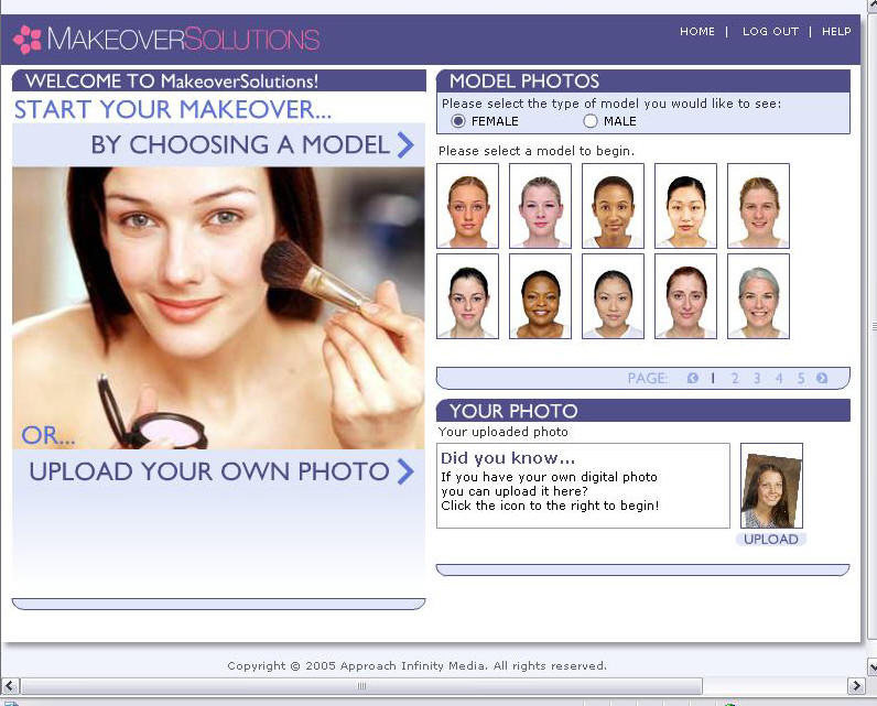 Image of Hairstyle Makeover Software Hairstyle Makeover Software