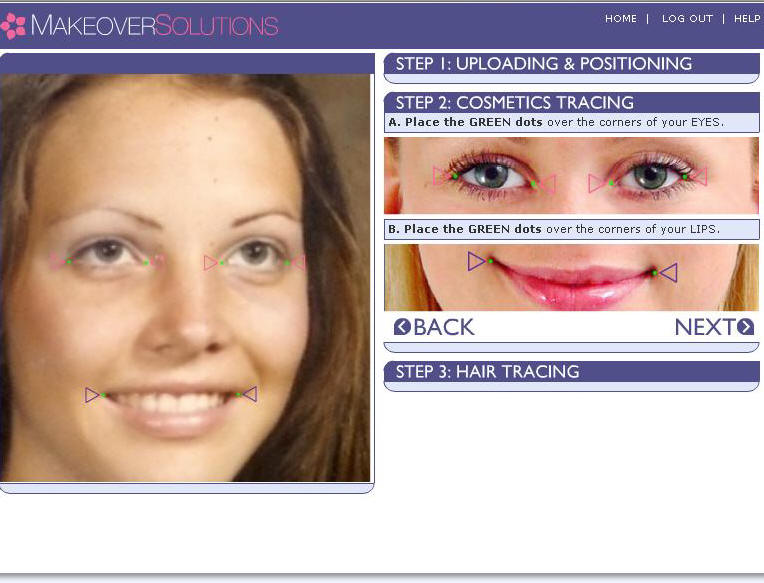 Upload photos, adjust face position, get best hairstyles