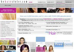 Online imaging program lets you find a new hair style fast